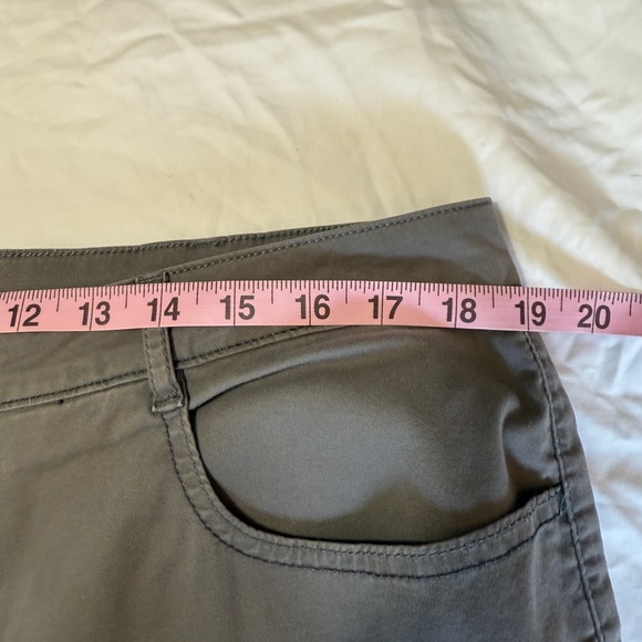 Pendleton Gray Cotton Blend Chino Stretch Pants Size 16 - Picture 6 of 7